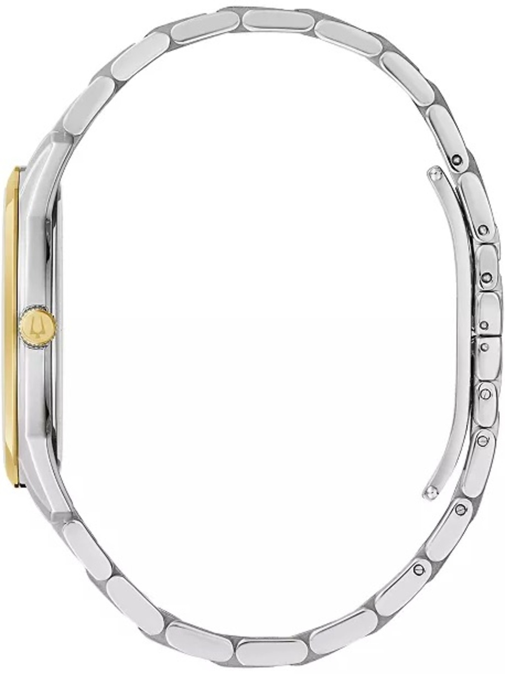 Bulova Men's Sutton Two-Tone Stainless Steel Bracelet Watch 40mm nwt - Picture 5 of 8